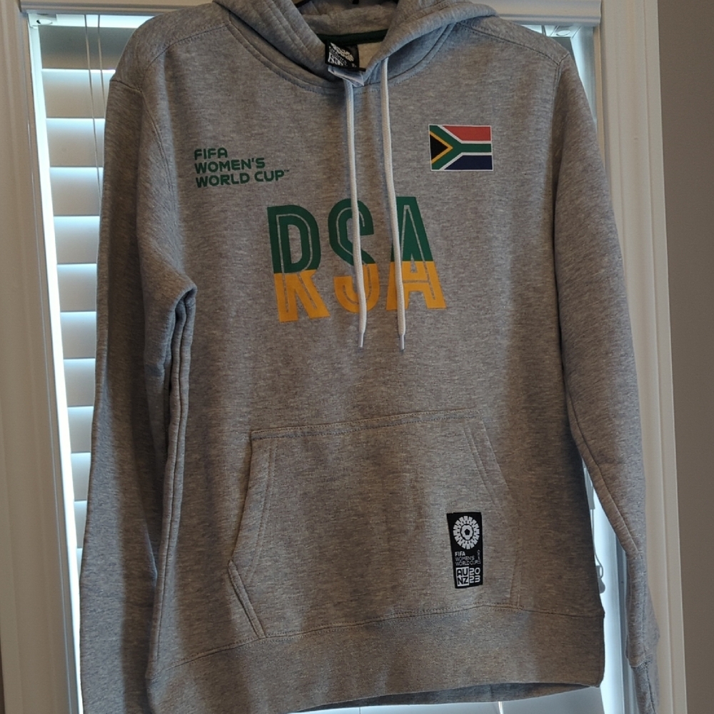 Gray FIFA Women's World Cup Hoodie South Africa 2023 XS Unisex